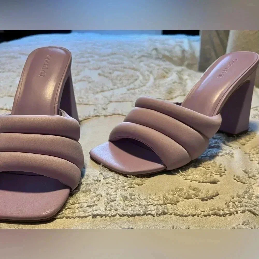 Open Edit SHEENA SANDAL IN PURPLE SPRAY